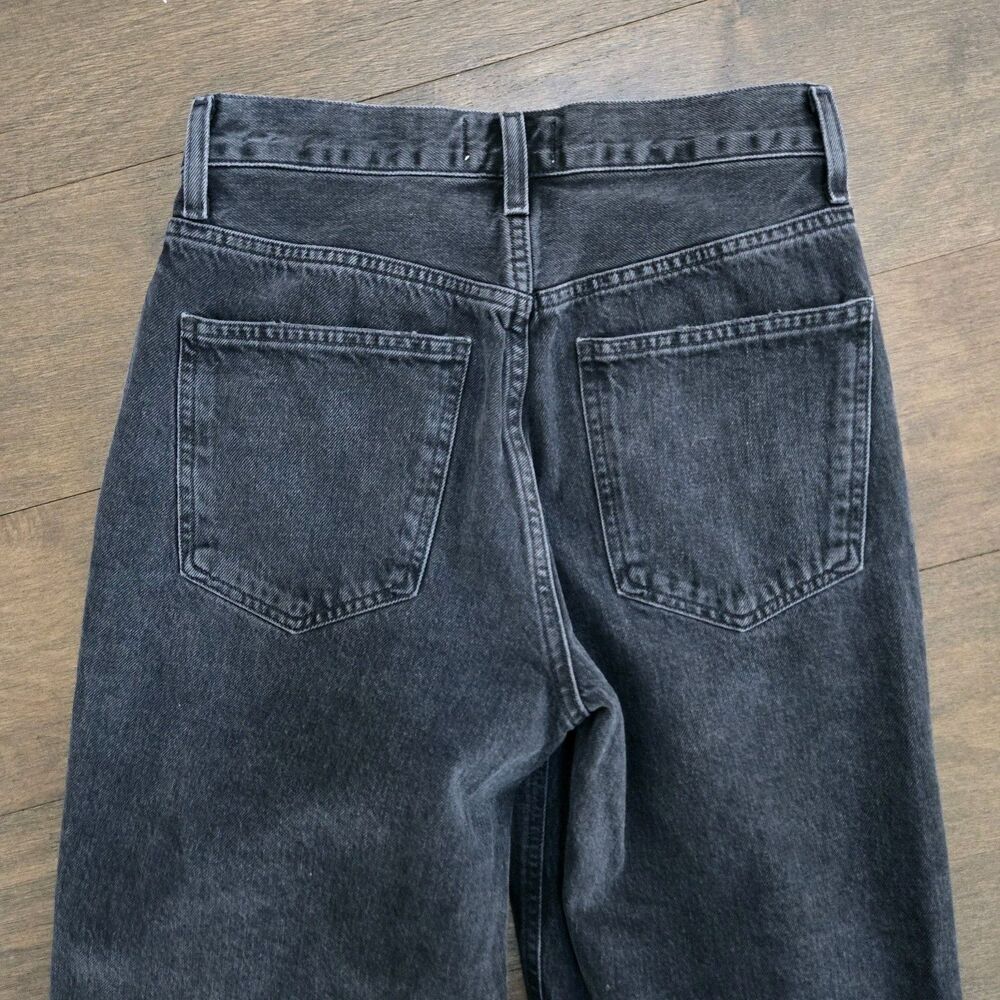 Agolde Criss Cross Upsized Jeans in Shambles Size 25 New - Picture 11 of 12